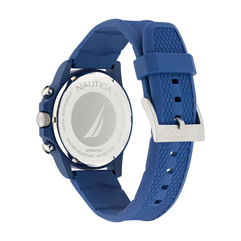 Nautica One Blue Round Dial Quartz Analog Men Watch Watch Nautica