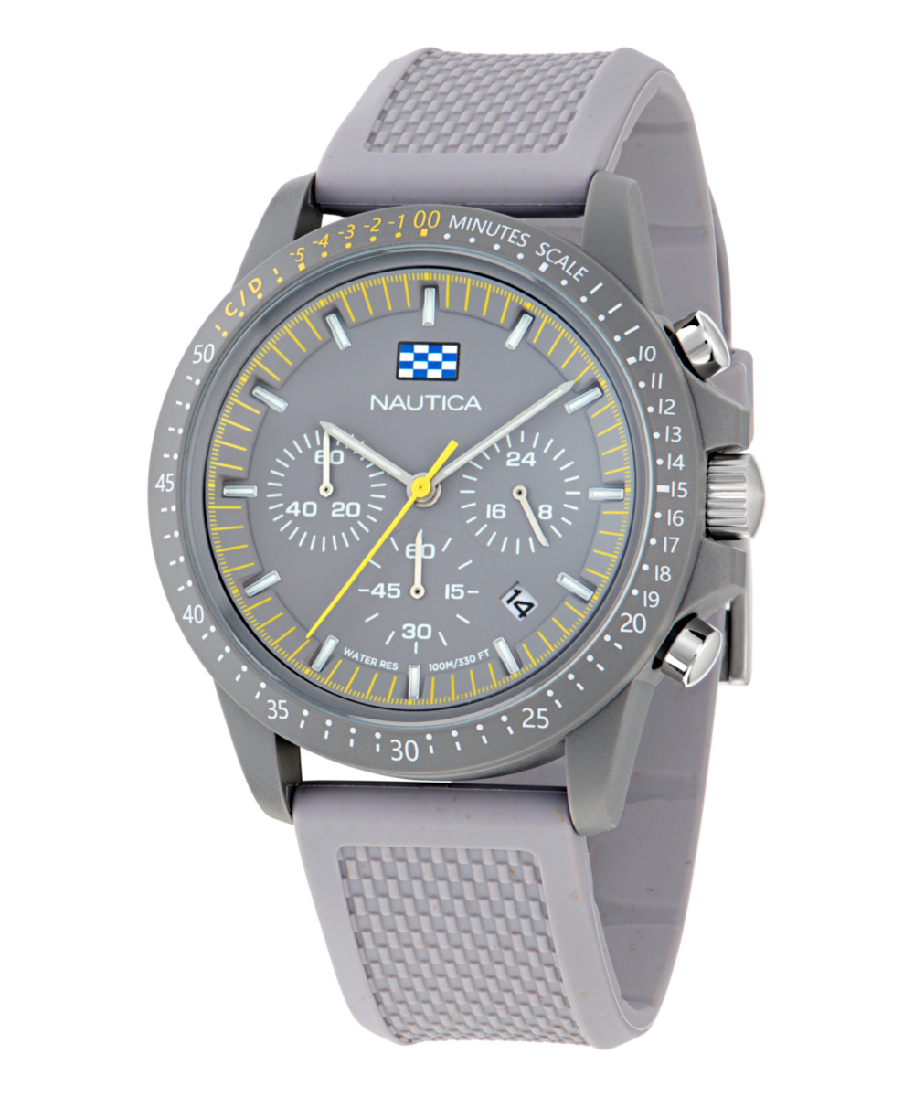 Nautica One Grey Round Dial Quartz Analog Men Watch Watch Nautica