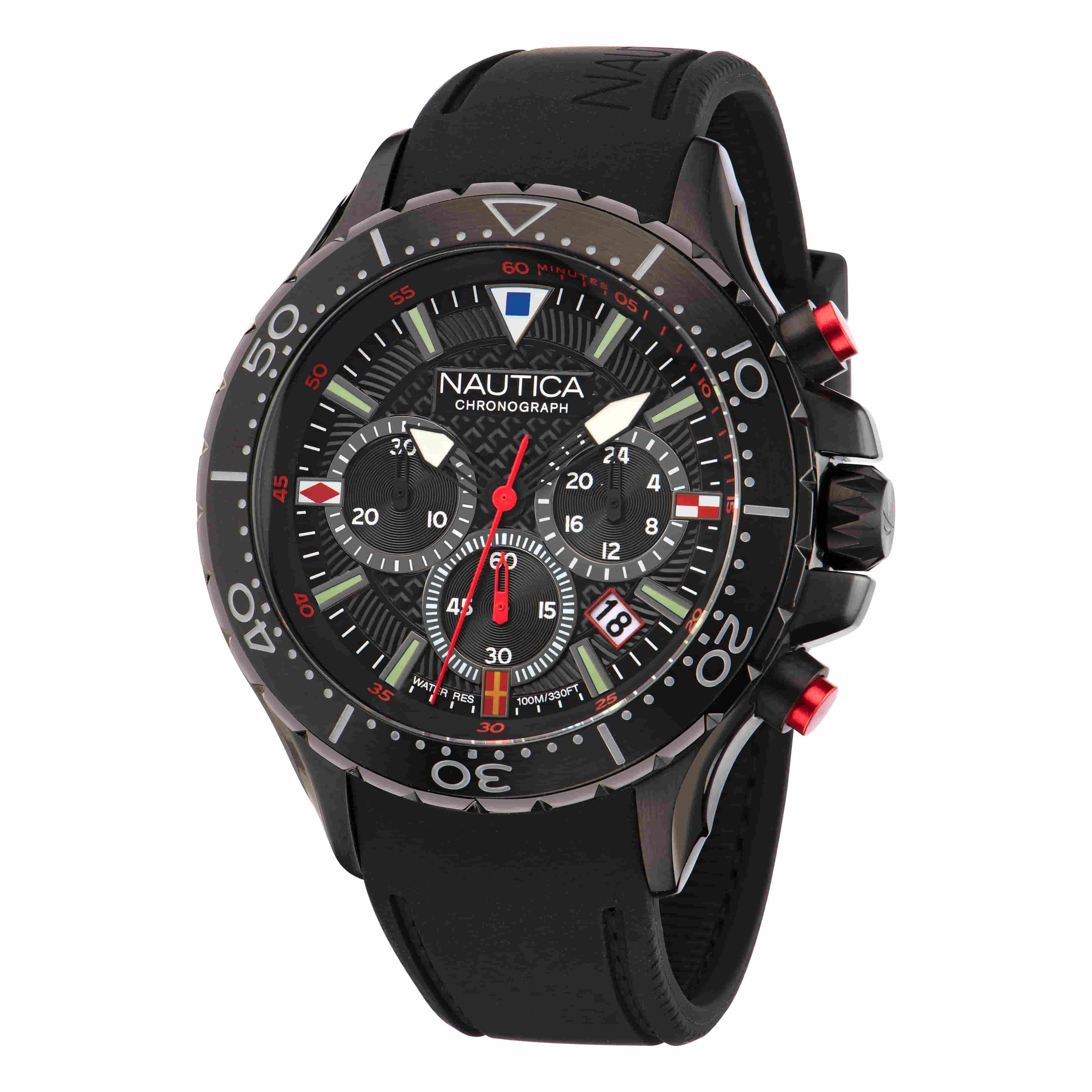 Nautica black watch 2025