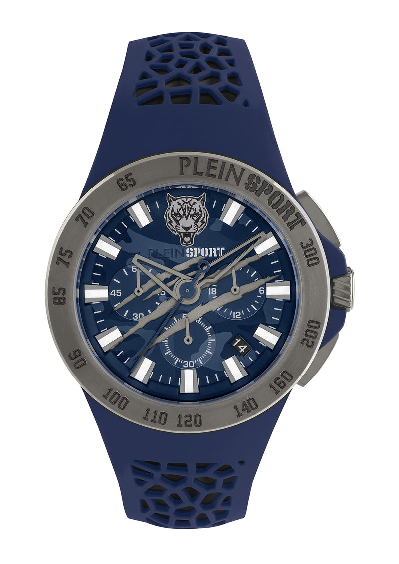 Plein Sport Sport Thunderstorm Gunmetal Round Dial Quartz Analog Men Watch Watch Plein Sport