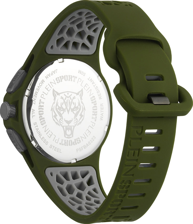 Plein Sport Sport Thunderstorm Gunmetal Round Dial Quartz Analog Men Watch Watch Plein Sport