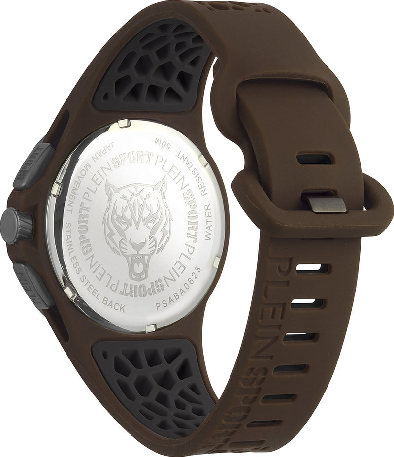 Plein Sport Sport Thunderstorm Gunmetal Round Dial Quartz Analog Men Watch Watch Plein Sport