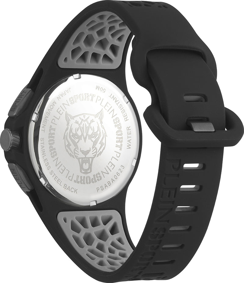 Plein Sport Sport Thunderstorm Gunmetal Round Dial Quartz Analog Men Watch Watch Plein Sport