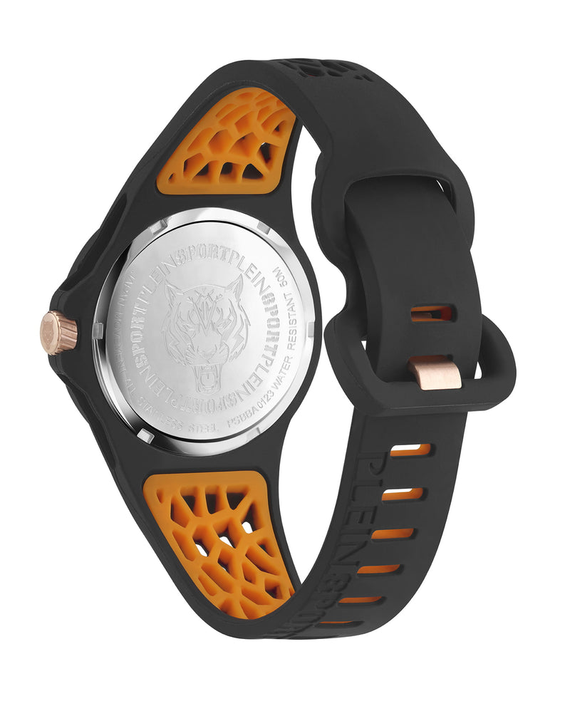 Plein Sport Sport Thunderstorm Black Round Dial Quartz Analog Unisex Watch Watch Plein Sport