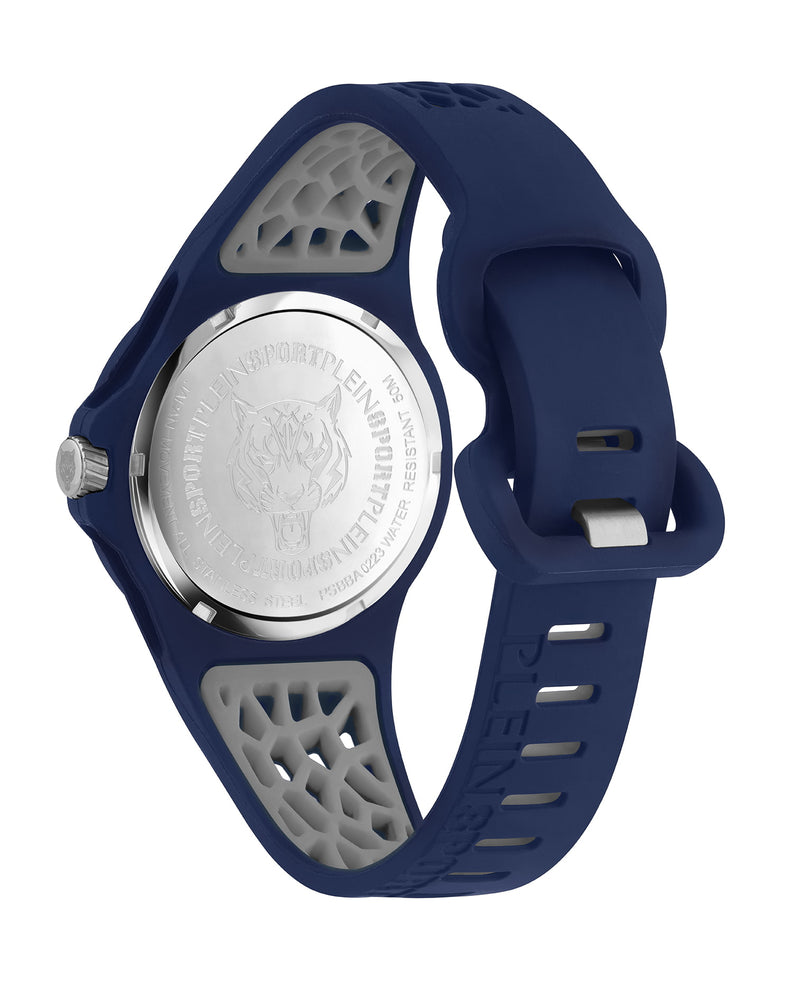 Plein Sport Sport Thunderstorm Blue Round Dial Quartz Analog Unisex Watch Watch Plein Sport