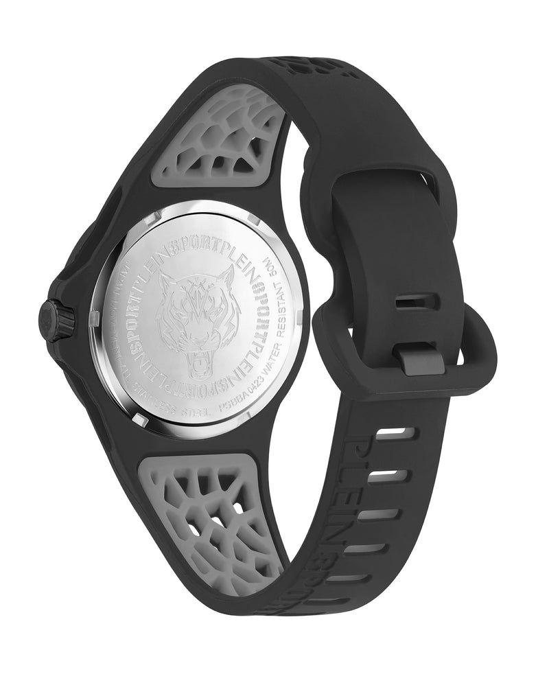 Plein Sport Sport Thunderstorm Black Round Dial Quartz Analog Unisex Watch Watch Plein Sport