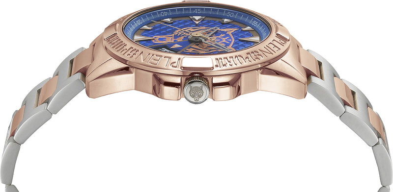 Plein Sport Sport Touchdown Rose gold Round Dial Quartz Analog Men Watch Watch Plein Sport