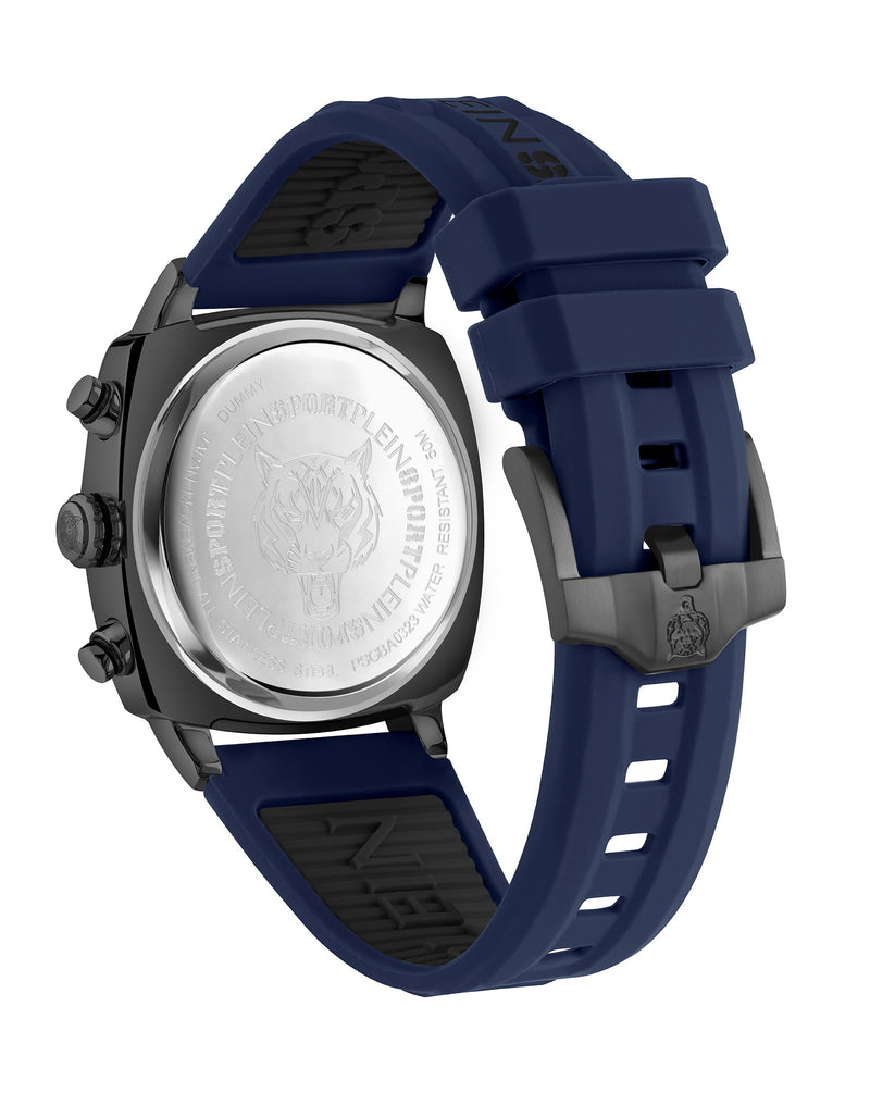 Plein Sport Sport Wildcat Black Round Dial Quartz Analog Men Watch Watch Plein Sport