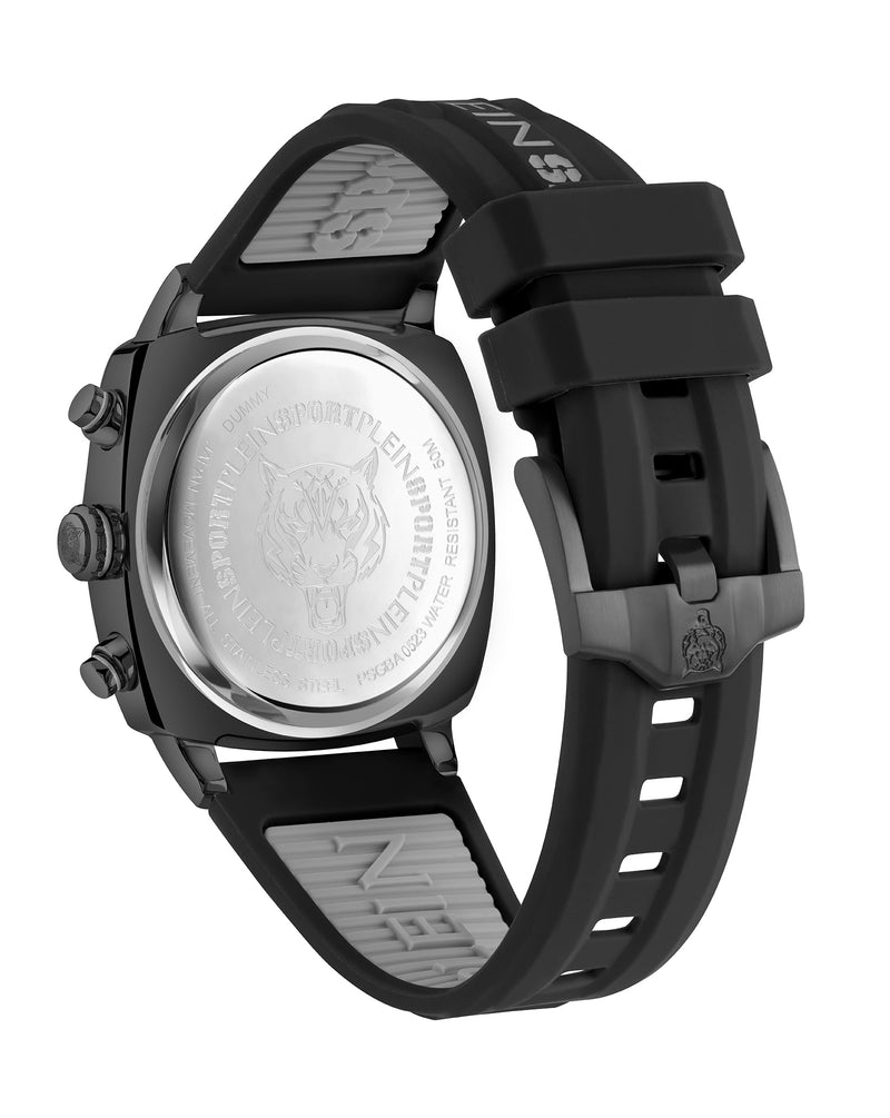 Plein Sport Sport Wildcat Black Round Dial Quartz Analog Men Watch Watch Plein Sport