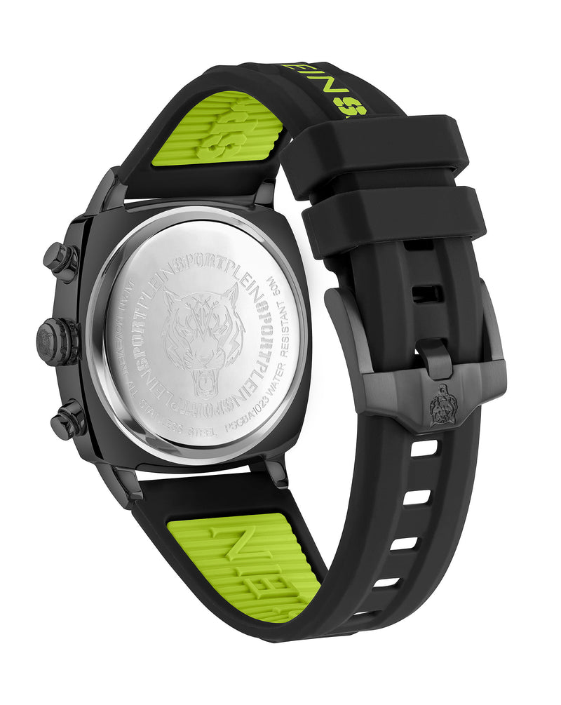 Plein Sport Sport Wildcat Black Round Dial Quartz Analog Men Watch Watch Plein Sport