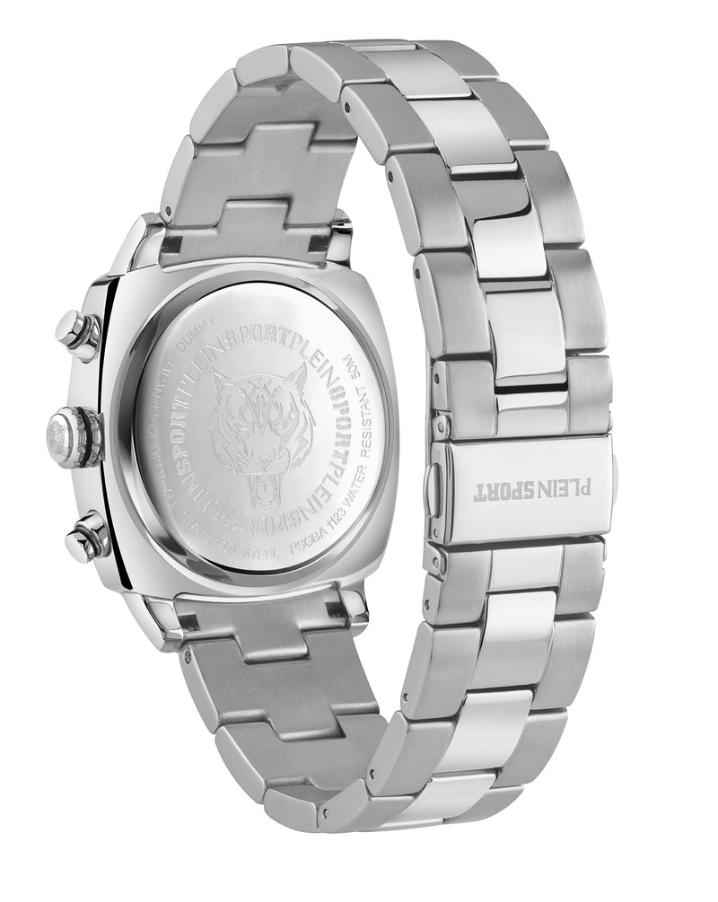 Plein Sport Sport Wildcat Silver Round Dial Quartz Analog Men Watch Watch Plein Sport