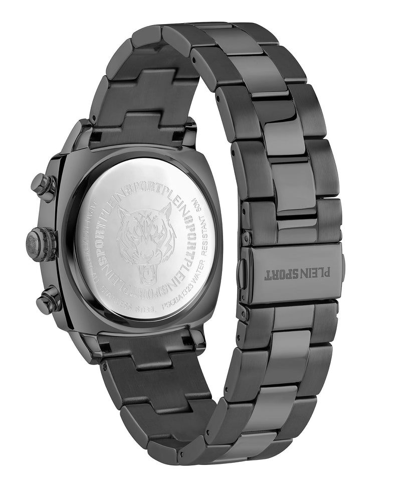 Plein Sport Sport Wildcat Gunmetal Round Dial Quartz Analog Men Watch Watch Plein Sport