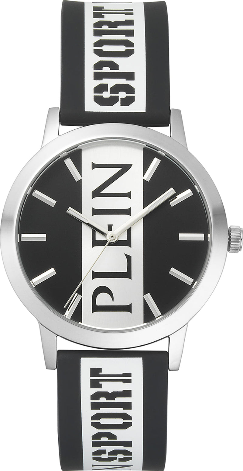 Plein Sport Sport Legend Silver Round Dial Quartz Analog Women Watch Watch Plein Sport