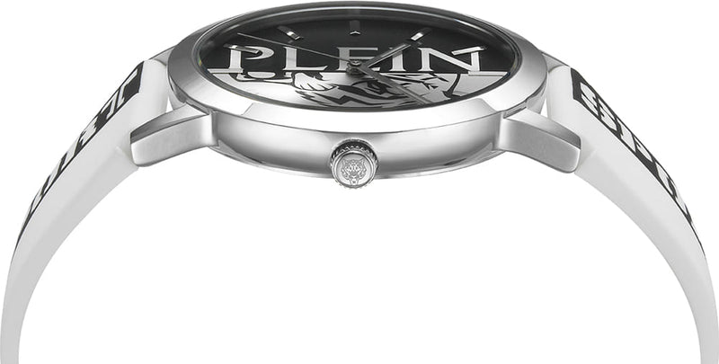 Plein Sport Sport Legend Silver Round Dial Quartz Analog Men Watch Watch Plein Sport