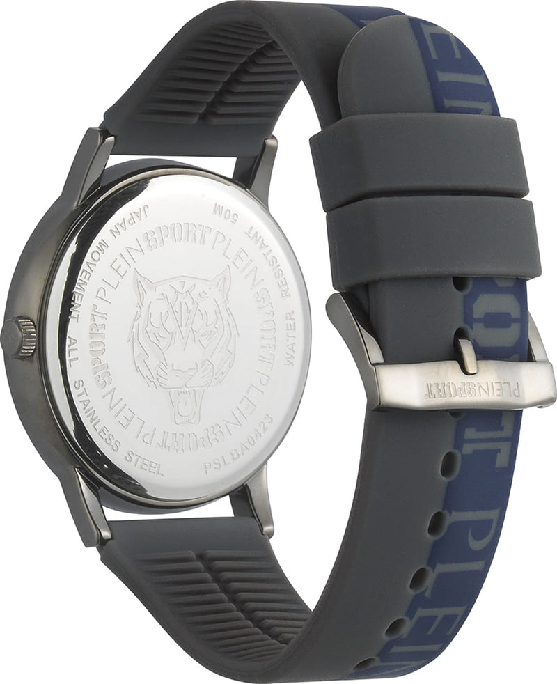 Plein Sport Sport Legend Gunmetal Round Dial Quartz Analog Men Watch Watch Plein Sport