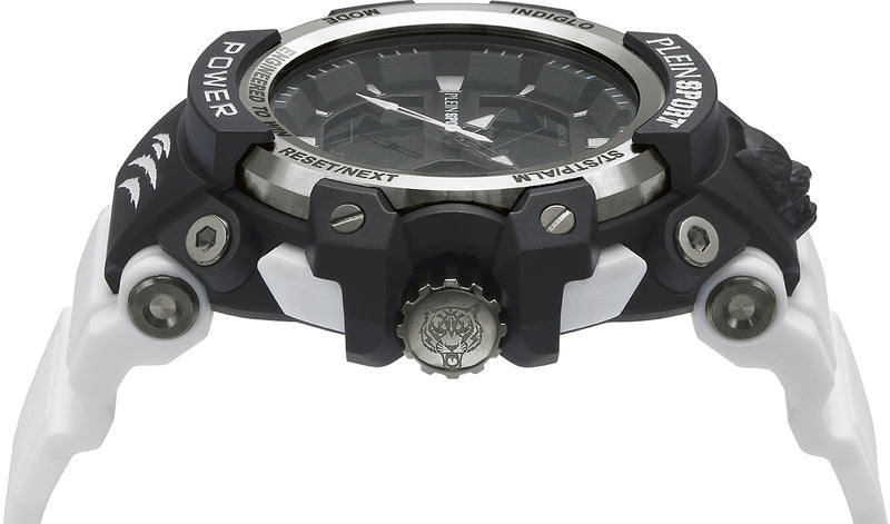 Plein Sport Sport Combat Black Round Dial Quartz Ana-Digi Men Watch Watch Plein Sport