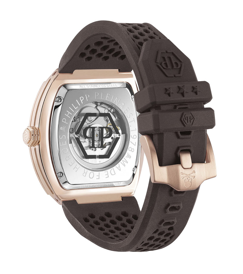Philipp Plein The $Keleton Black Rectangle Dial Automatic Analog Men Watch Watch Philipp Plein