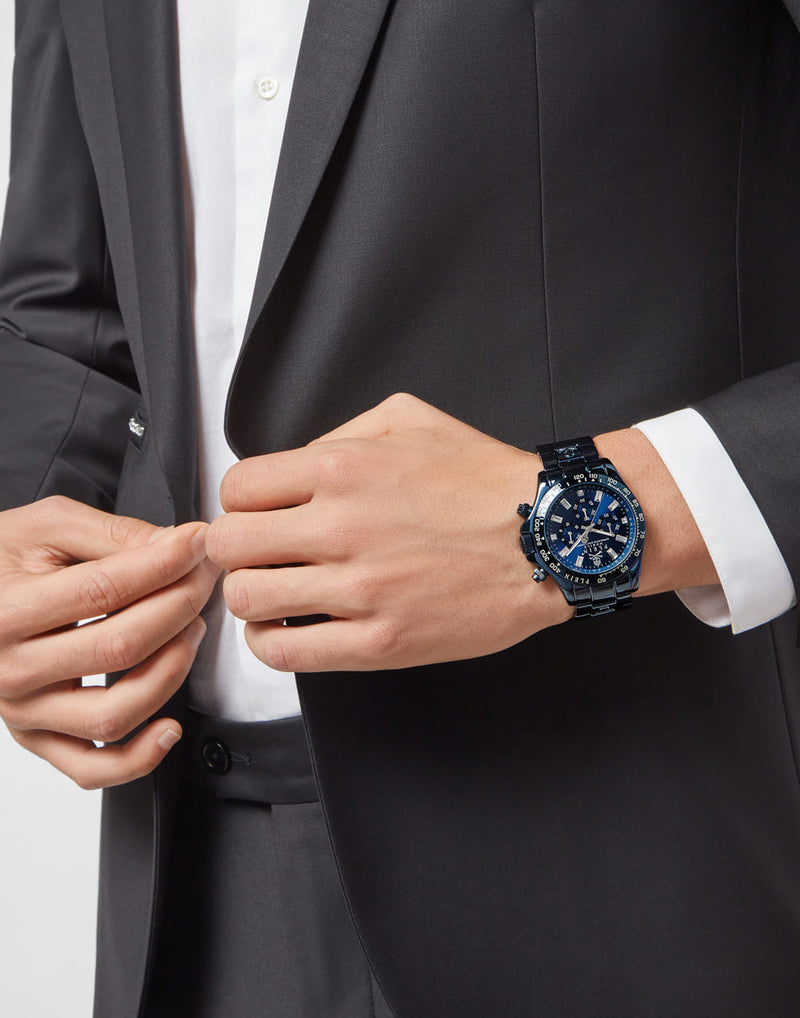 Philipp Plein Blue Dial Quartz Men Watch Watch Philipp Plein