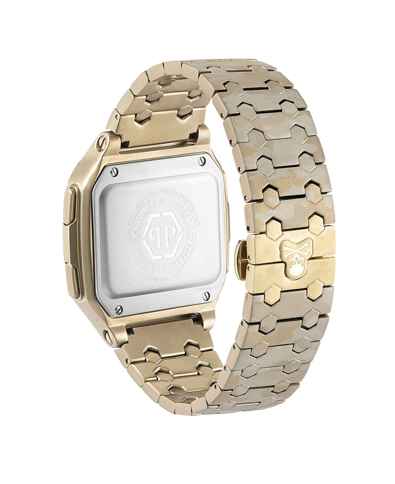 Philipp Plein Hyper $Hock Black Square Dial Quartz Digital Men Watch Watch Philipp Plein