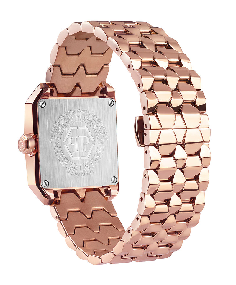 Philipp Plein Rose gold Square Dial Quartz Women Watch Watch Philipp Plein