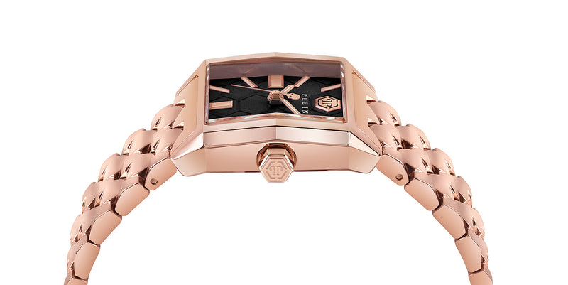 Philipp Plein Rose gold Square Dial Quartz Women Watch Watch Philipp Plein