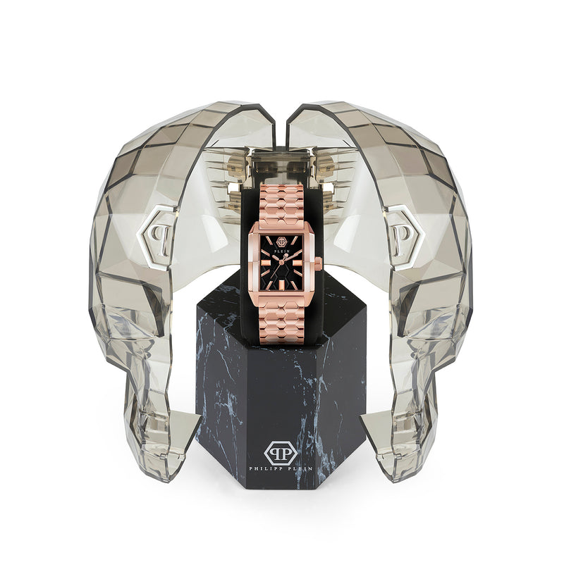 Philipp Plein Rose gold Square Dial Quartz Women Watch Watch Philipp Plein