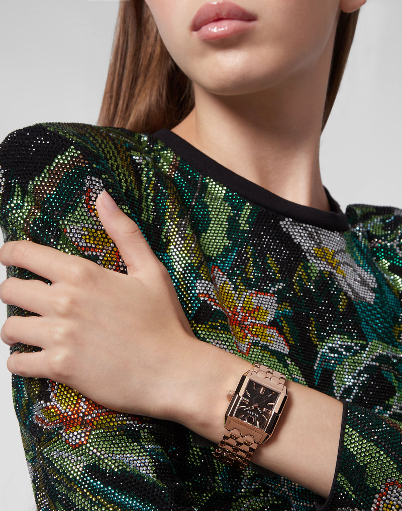 Philipp Plein Rose gold Square Dial Quartz Women Watch Watch Philipp Plein