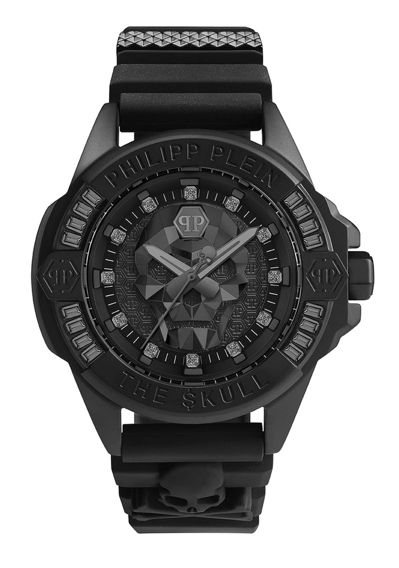 Philipp Plein The $Kull Black Dial Quartz Unisex Watch Watch Philipp Plein