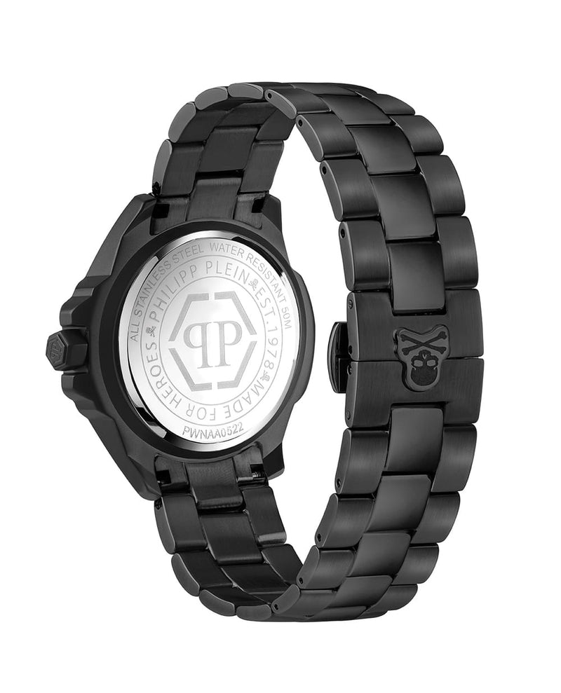 Philipp Plein The $Kull Black Dial Quartz Unisex Watch Watch Philipp Plein