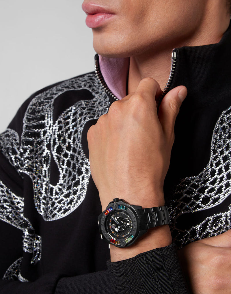 Philipp Plein The $Kull Black Dial Quartz Unisex Watch Watch Philipp Plein