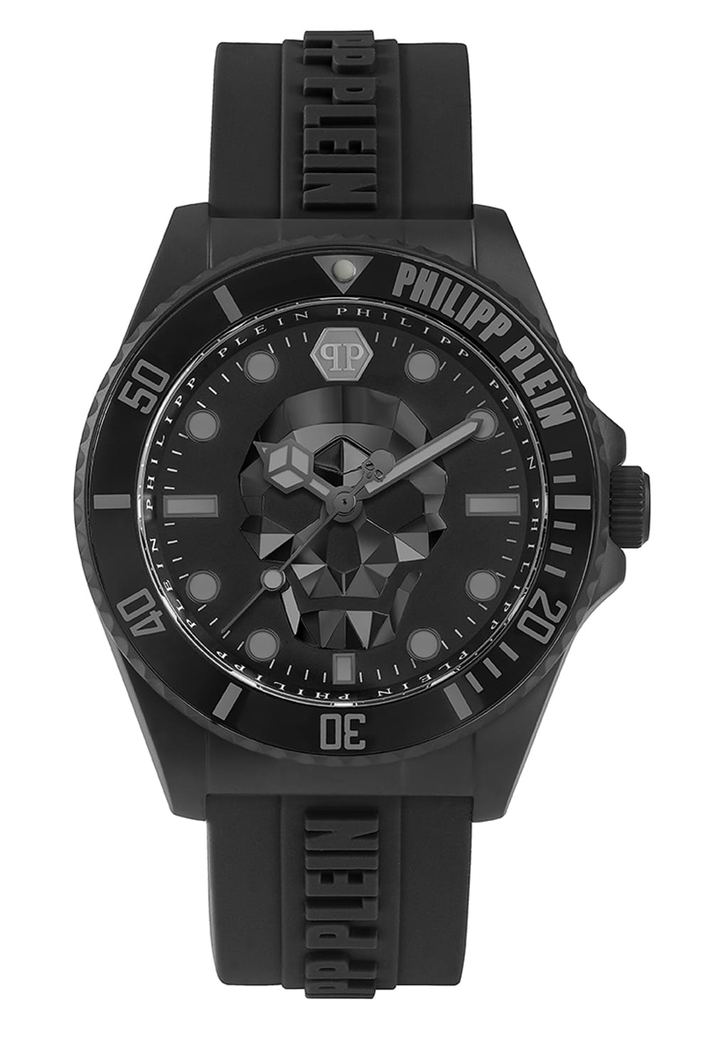 Philipp Plein The Skull Diver Men Black Dial Quartz 