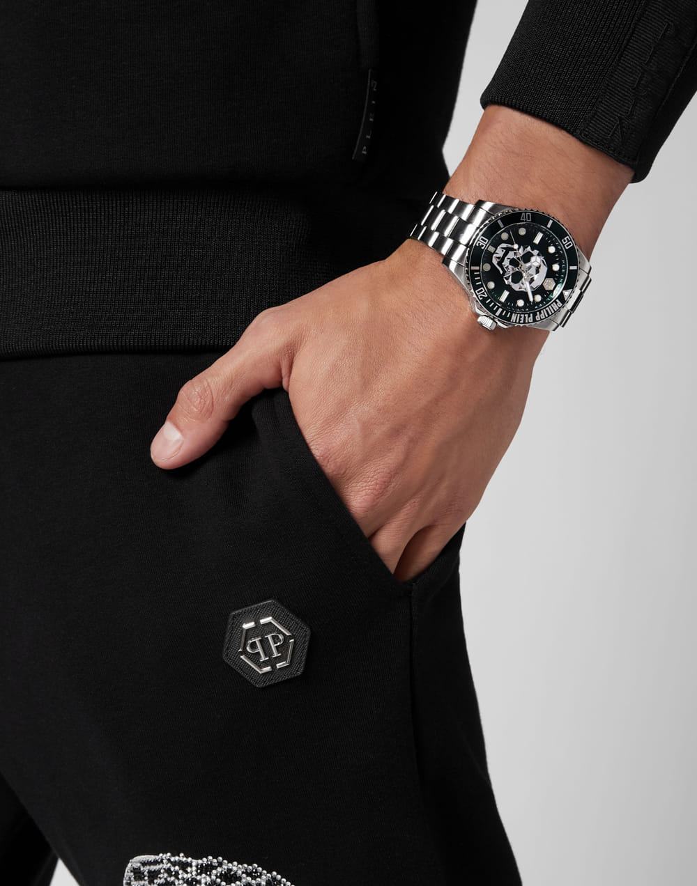 Philipp Plein The $Kull Stainless steel Dial Quartz Men Watch