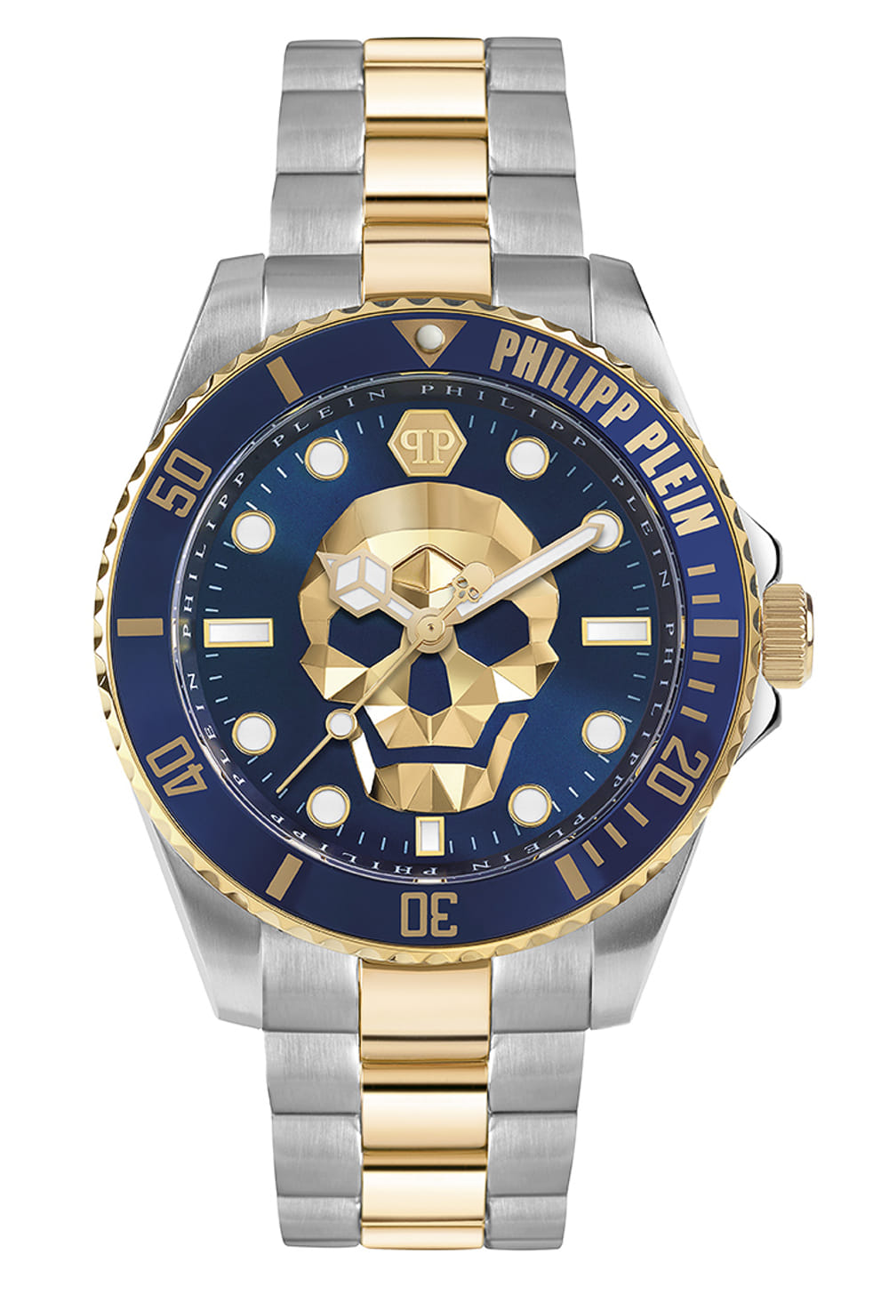 Philipp Plein The Skull Diver Men Blue Dial Quartz PWOAA0722 PWOAA0722  At JUST WATCHES