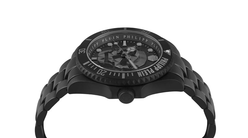 Philipp Plein The $Kull Black Dial Quartz Men Watch Watch Philipp Plein