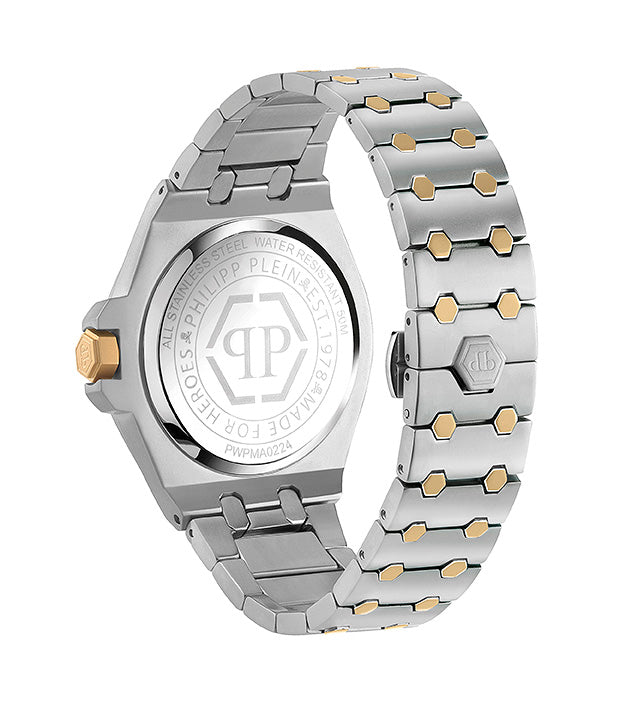 Philipp Plein Black Round Dial Quartz Analog Men Watch Watch Philipp Plein