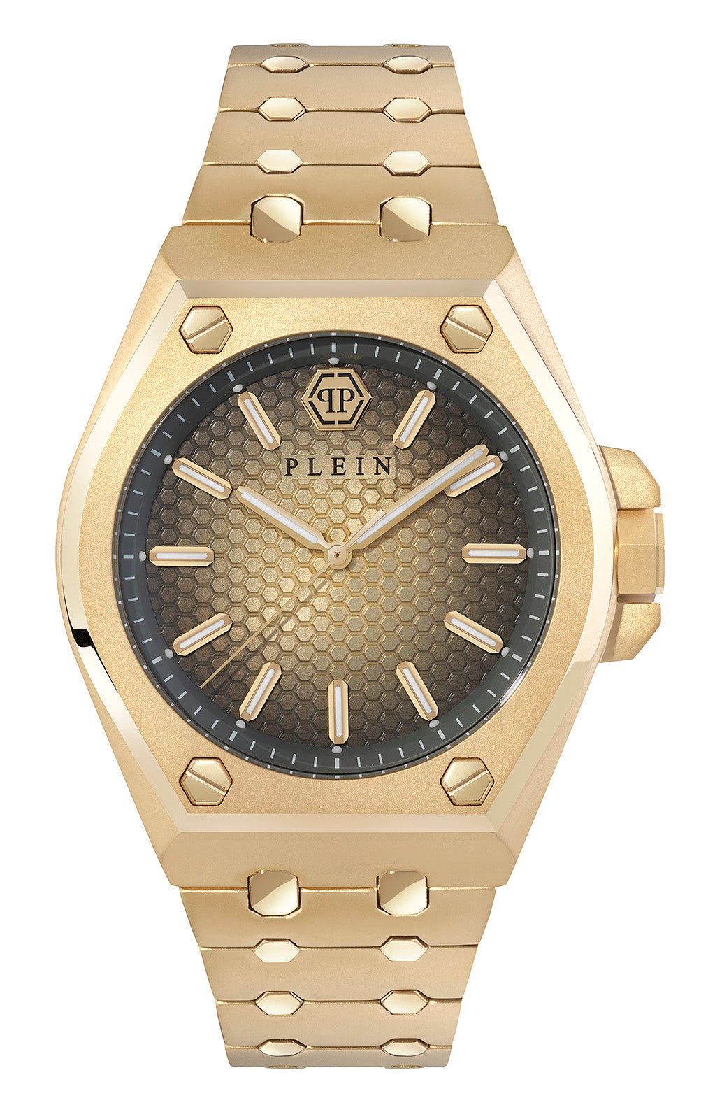 Philipp Plein Grey Round Dial Quartz Analog Men Watch