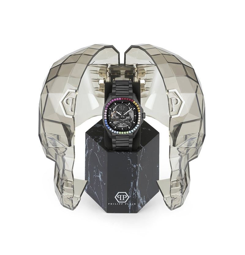 Philipp Plein Black Dial Automatic Men Watch Watch Philipp Plein
