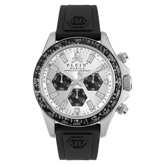 Philipp Plein Silver Dial Quartz Men Watch Watch Philipp Plein