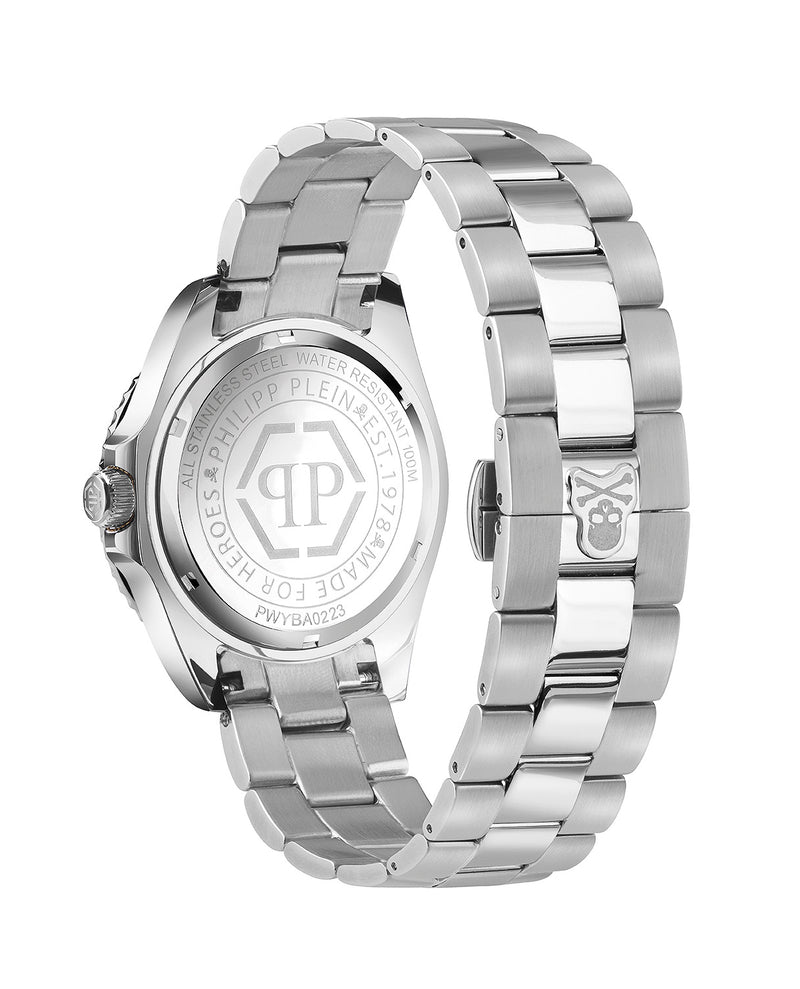 Philipp Plein Black Round Dial Quartz Analog Men Watch Watch Philipp Plein