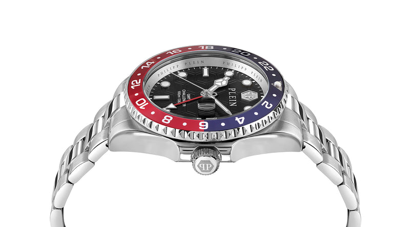 Philipp Plein Black Round Dial Quartz Analog Men Watch Watch Philipp Plein