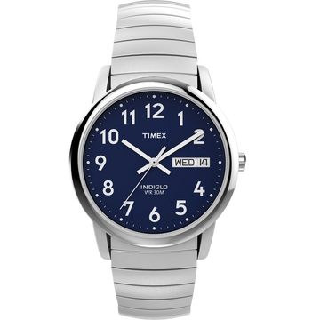 Timex Easy Reader Round 35mm Blue Dial Analog Men Watch - T20031E6 Watch Timex