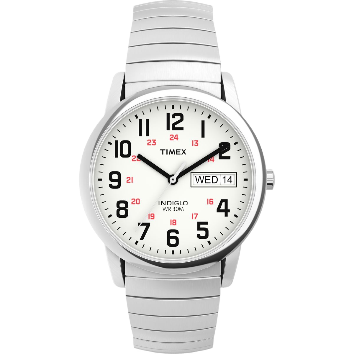 Timex Easy Reader Round 35mm White Dial Analog Men Watch - T20461UJ