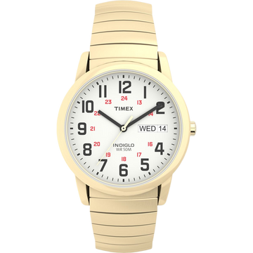 Timex Easy Reader Round 35mm White Dial Analog Men Watch - T20471UJ Watch Timex