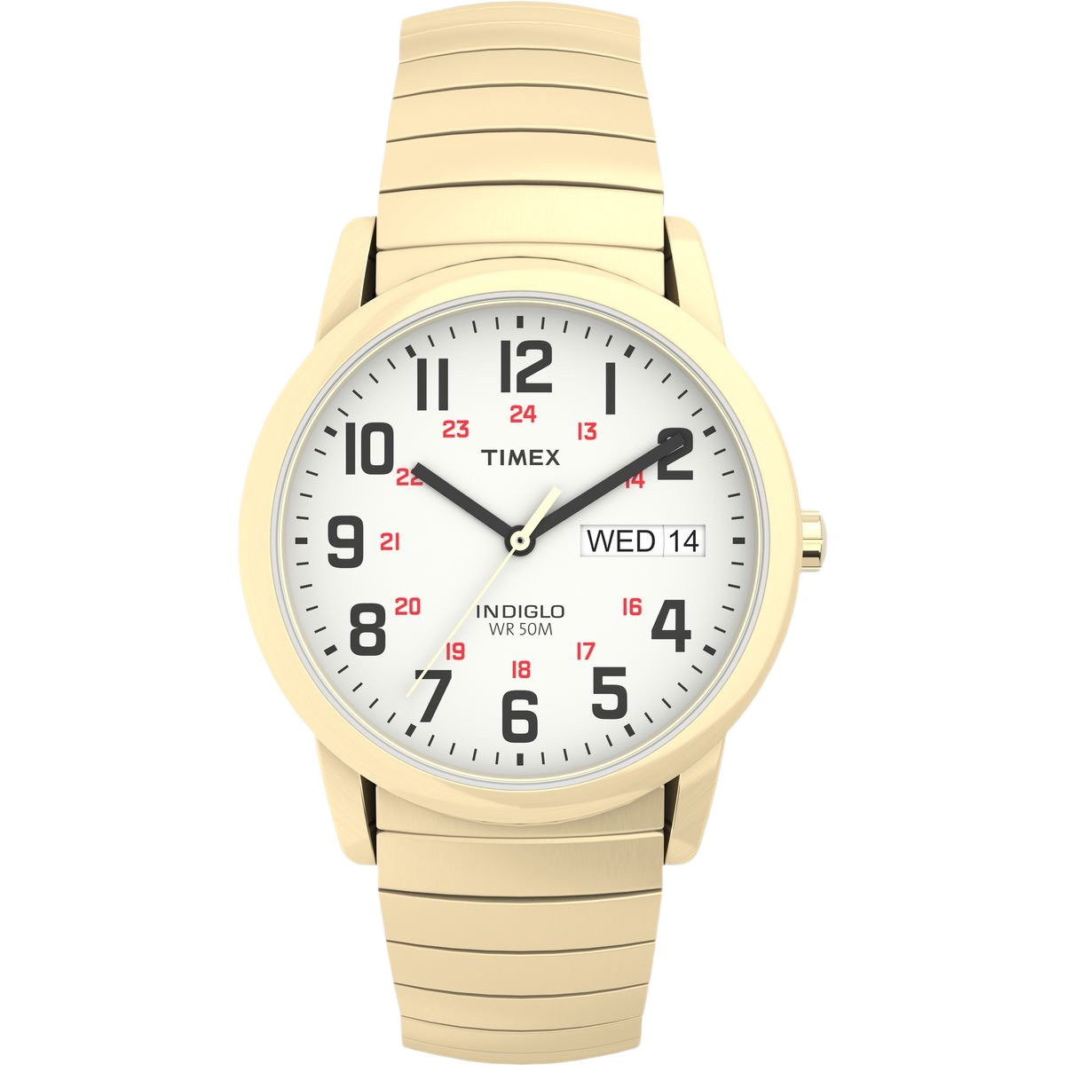 Timex Easy Reader Round 35mm White Dial Analog Men Watch - T20471UJ
