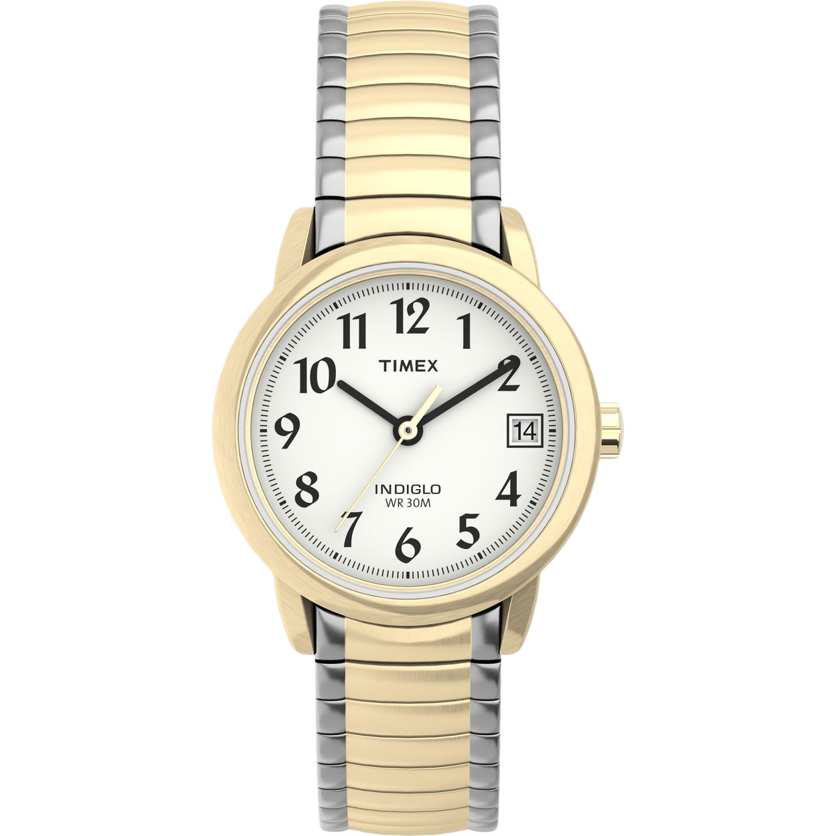 Timex Easy Reader Round 25mm White Dial Analog Women Watch - T2H381UJ