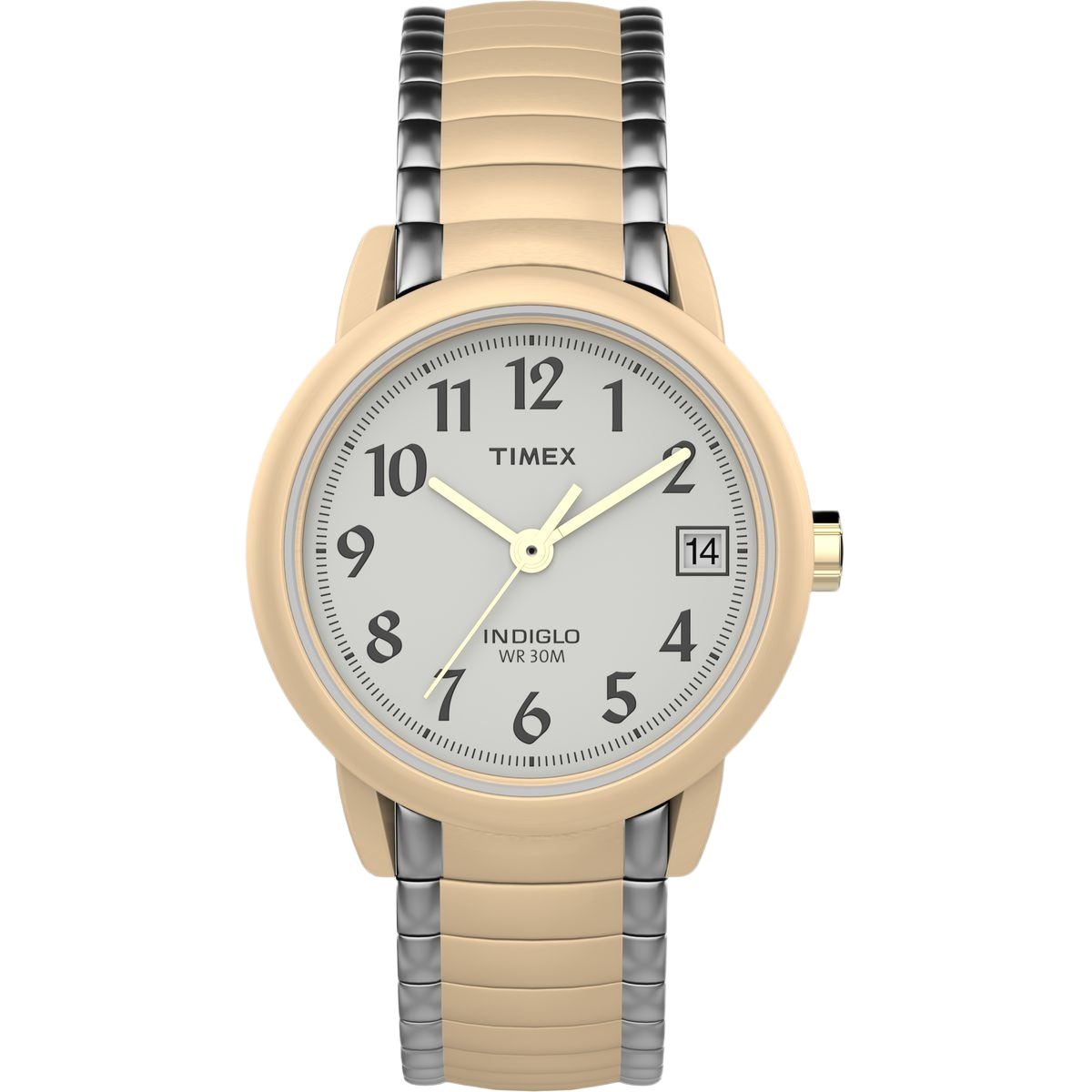 Timex Easy Reader Round 25mm White Dial Analog Women Watch - T2H491UJ