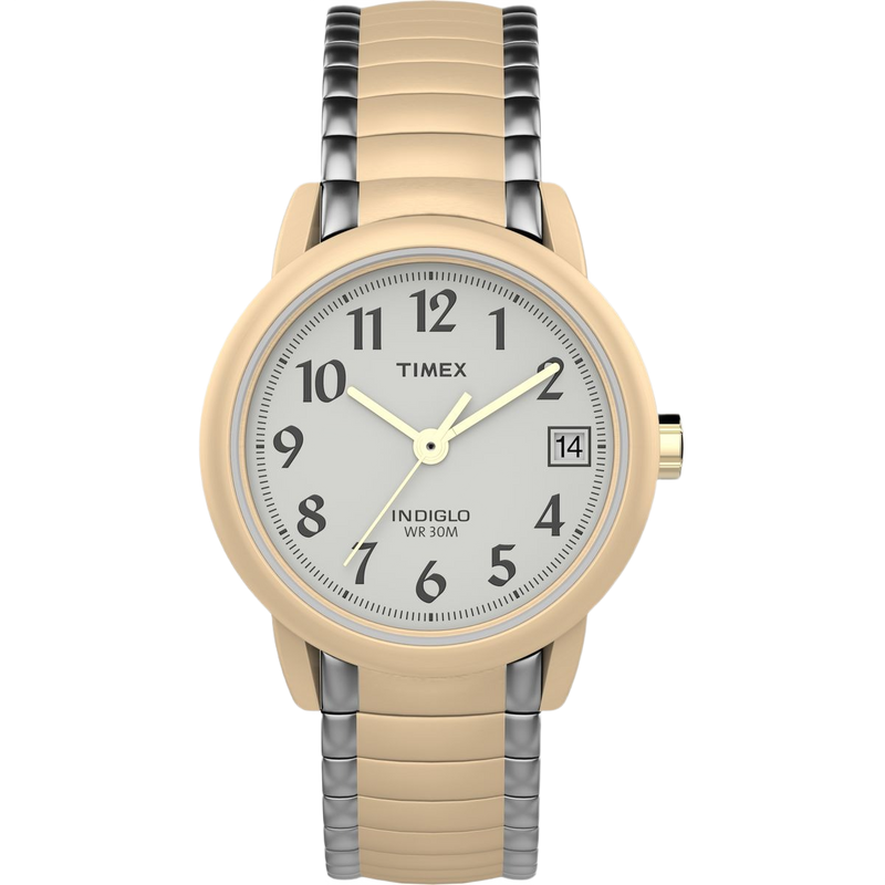 Timex Easy Reader Round 25mm White Dial Analog Women Watch - T2H491UJ Watch Timex