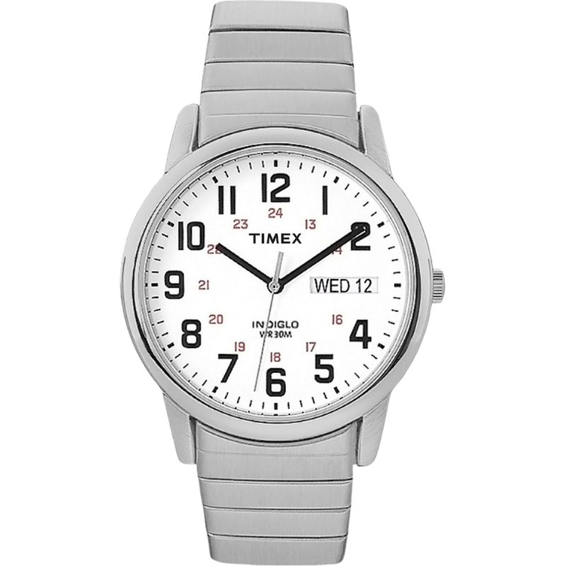Timex Easy Reader Round 35mm White Dial Analog Men Watch - T2N091UJ Watch Timex