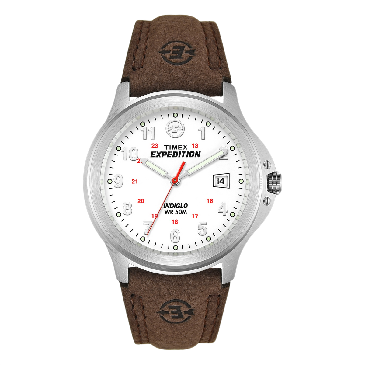 Timex Expedition Round 40mm White Dial Analog Men Watch - T44381E6 Watch Timex