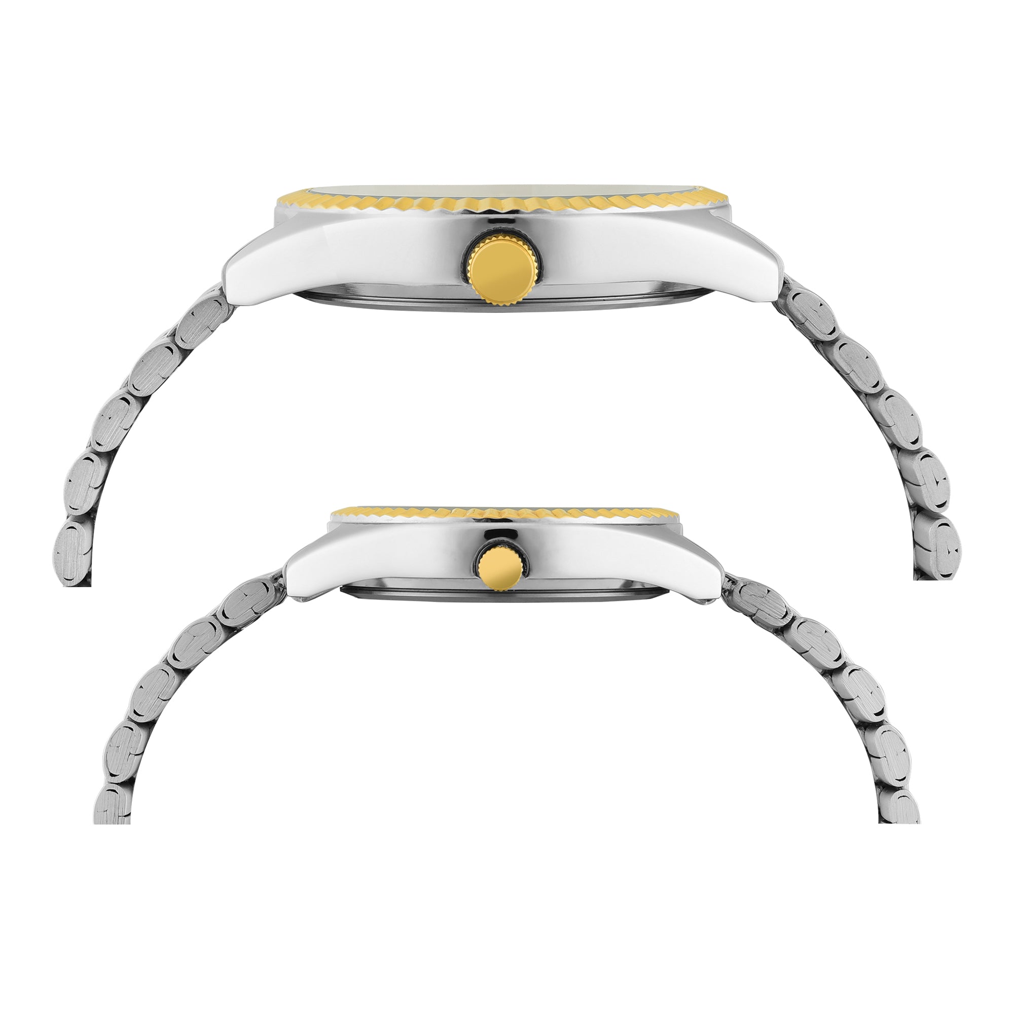 TIMEX Trendline Green Round Dial Analog Pair's Watch - TW00PR347